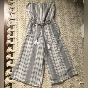 Juniper Blu strapless jumpsuit